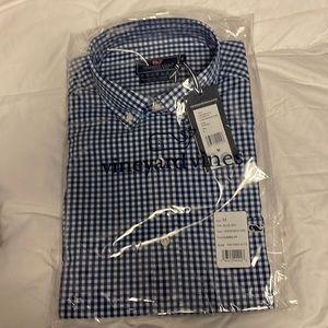 Classic fit Blue Bay check, never worn with tags.